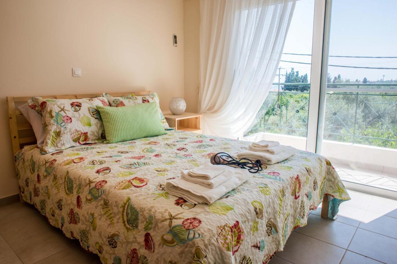 Lovely Apartment Next To The Sea Lygia Korinthias Ligia  المظهر الخارجي الصورة